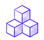 Connected platform cubes
